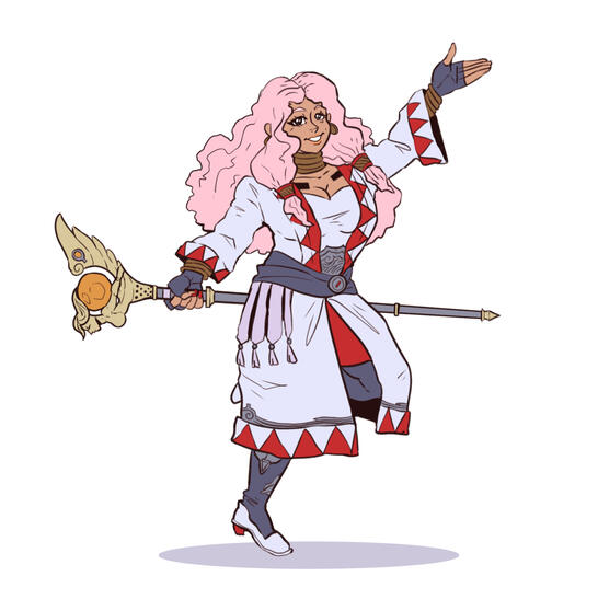 Layna Sweetly the White Mage