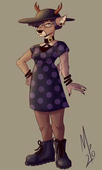 Commissioned Anthro Peice